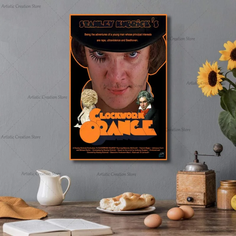 A Clockwork Orange Posters Cla - Home.Cinema Orange 评论和价格