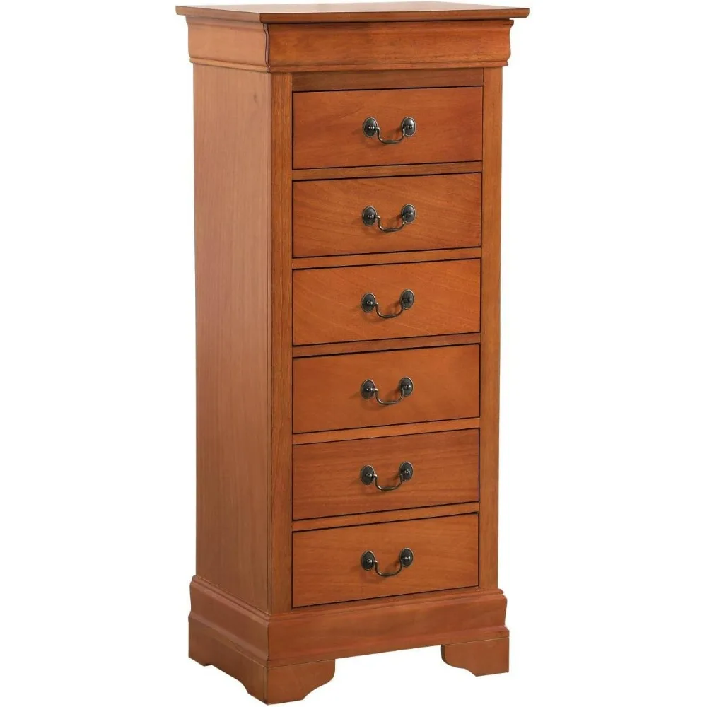 7 Drawer Lingerie Chest in Oak