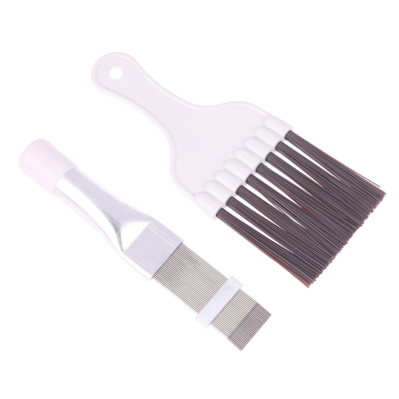 Air Conditioner Condenser Fin Comb Stainless Steel AC Fin Cleaning Brush Air Conditioner Fin Repair Tool Coil Comb Clean Tools