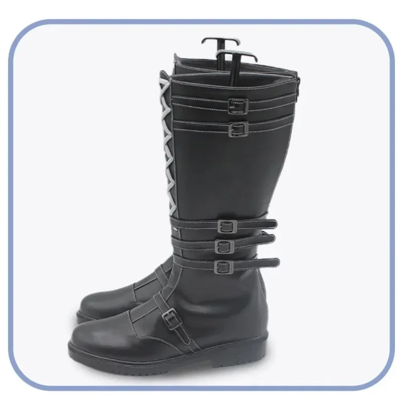 

25COSPJSK Asahina Mafuyu обувь для косплея Хэллоуин карнавальные ботинки обувь из искусственной кожи игровые аксессуары реквизит для косплея на заказ