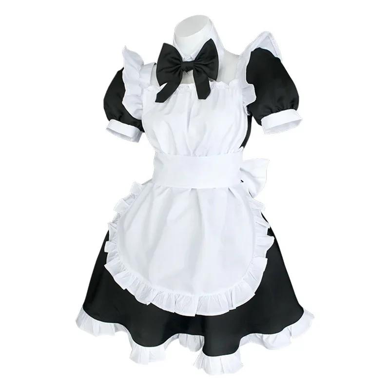 Gotou Hitori Cosplay Traje, Anime, Bocchi, The Rock Gotou Hitori Maid Uniform Suit Dress para Mulheres, Fofa de Halloween, Peruca Sexy