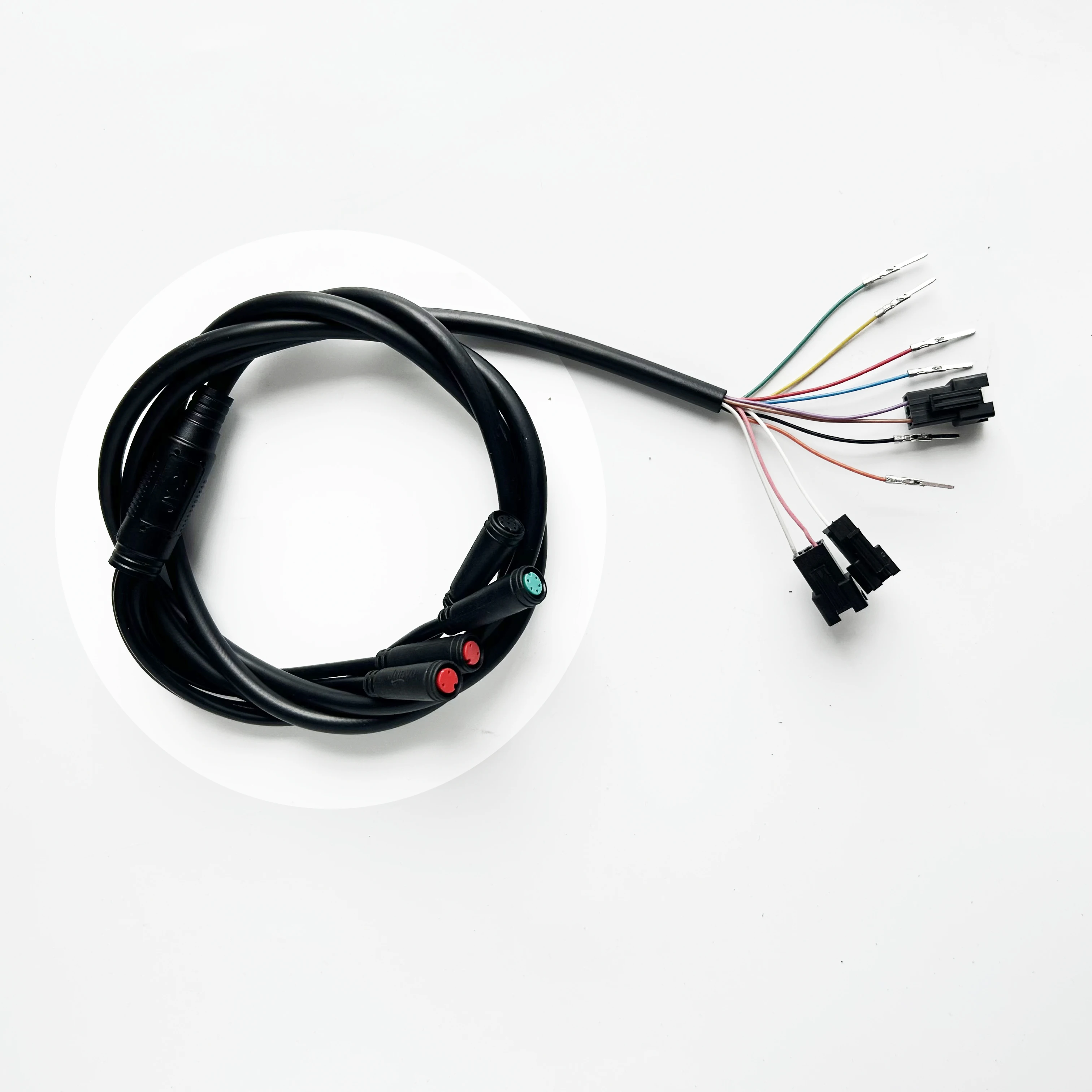 Original 4 Heads Integrated Cable For KUGOO G-Booster Electric Scooter Control integrated Wiring Harness Data Line Accessories