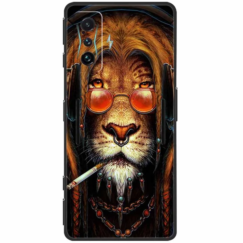 Phone Silicone Case For Xiaomi Poco F4 GT 5G Cover TPU Soft Shockproof Funda Coque for Poco F4 GT Case Cute Cartoon Shell Bag