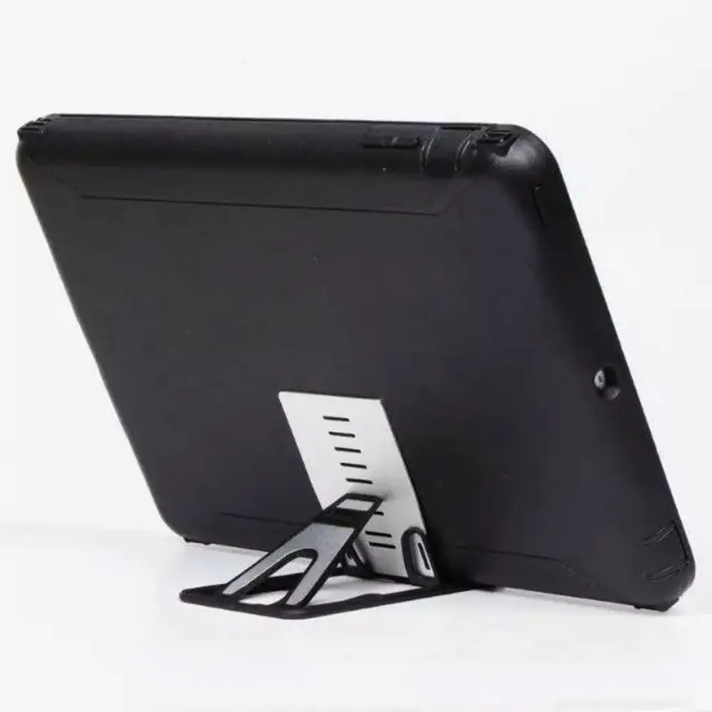 

Folding Bracket Card Style Table Mount Support Angle Adjustable Lazy Bracket Mobile Phone Stand Phone Rack Phone Holders