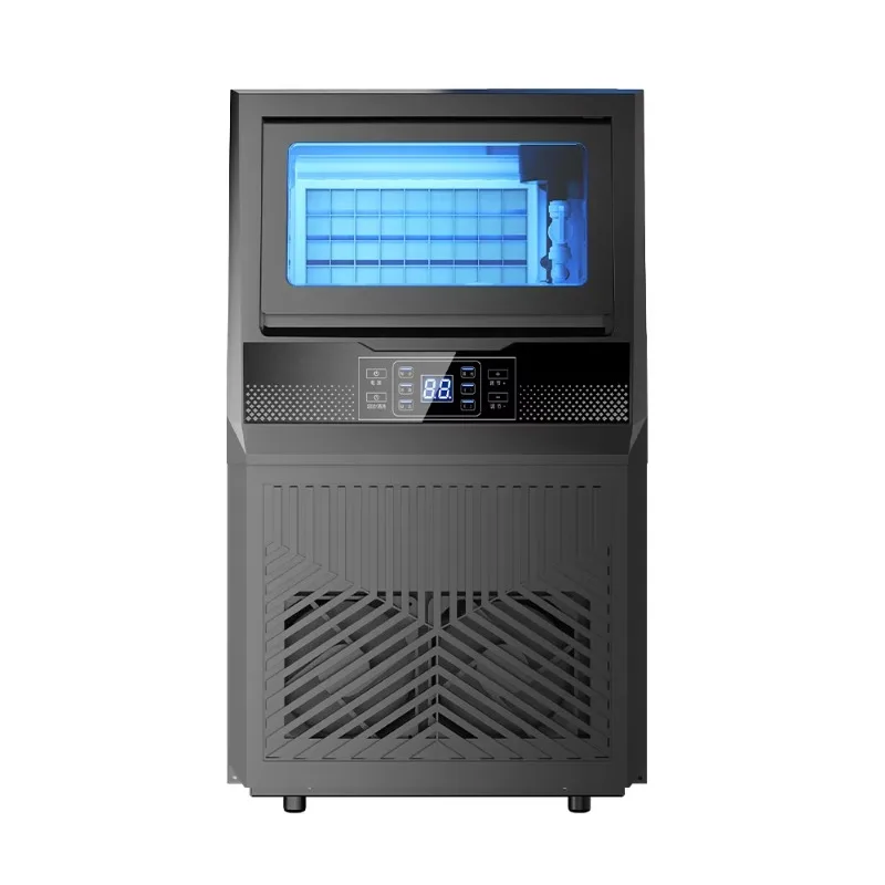 30kgs Electric Professional Ice Maker Machine for Cube Ice for Household Hotel Restaurant & Bar Use Bottled Water Compatible