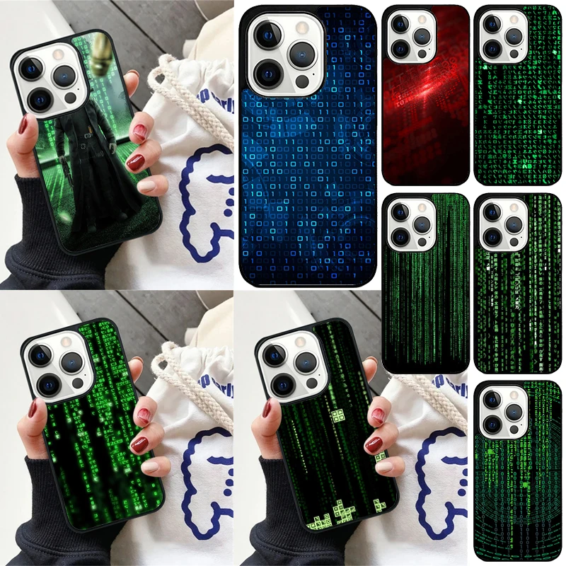 Movie The Matrix phone Case Cover For iPhone 16 15 14 Plus X XR XS for apple 16 11 12 13 mini Pro Max coque