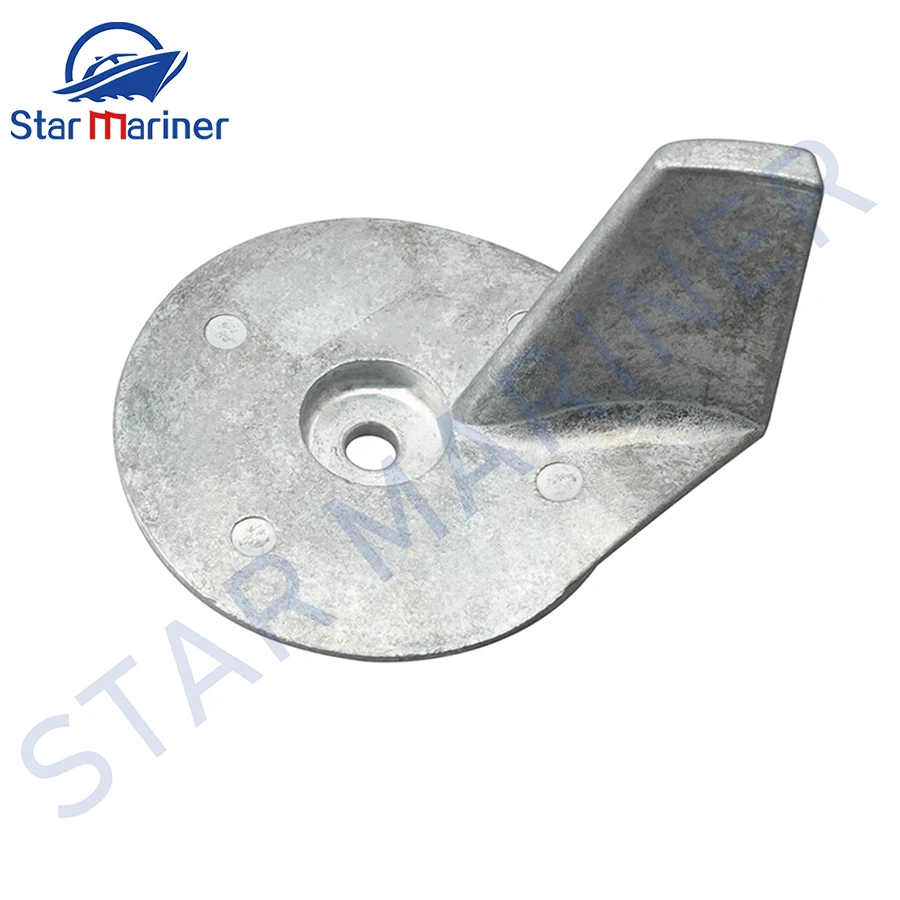 822157T2 822157C2 Trim Tab Anode Zinc For Mercury Outboard Motor 25HP 30HP 35HP 40HP 45HP 50HP 2/4T R.P 3.5 Martyr CM822157C2Z