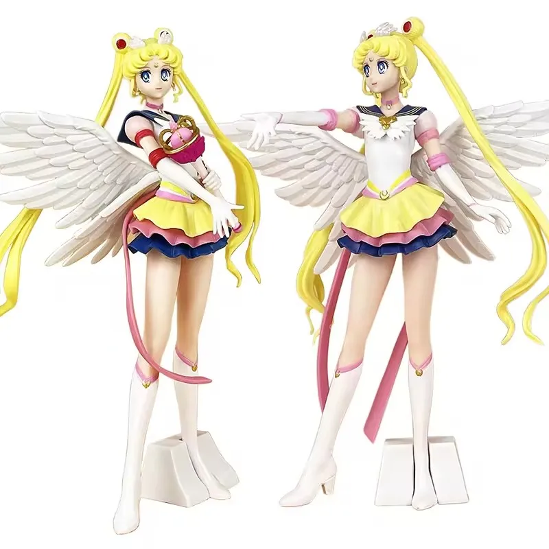 Sailor Moon Figure Anime Figure Japanese Anime PVC Sailor Moon Action Figures for Collection Model Toys Ornaments