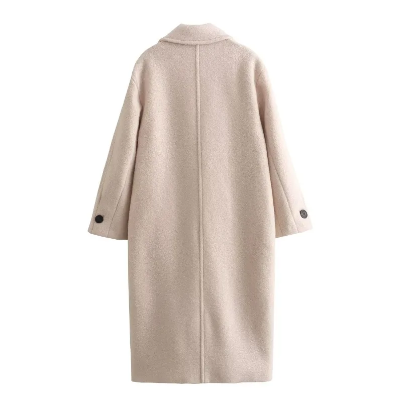 Women's  Autumn New Pure Jacket Baggy Temperament Coat Skinny Comfortable Premium Feeling Windproof Curry coat trench coat