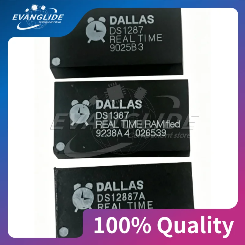 1 PCS DS12887 DS12C887 DS1245Y-70 DS1287 DS1387 DS12887A DS12B887 Clock Chip DIP-18