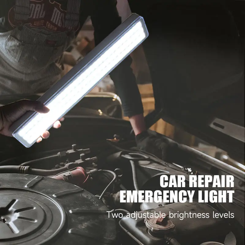 60 LEDs 6000K White Emergency Warning Light USB Rechargeable Wireless Emergency Luminaire Portable Camping Lamp
