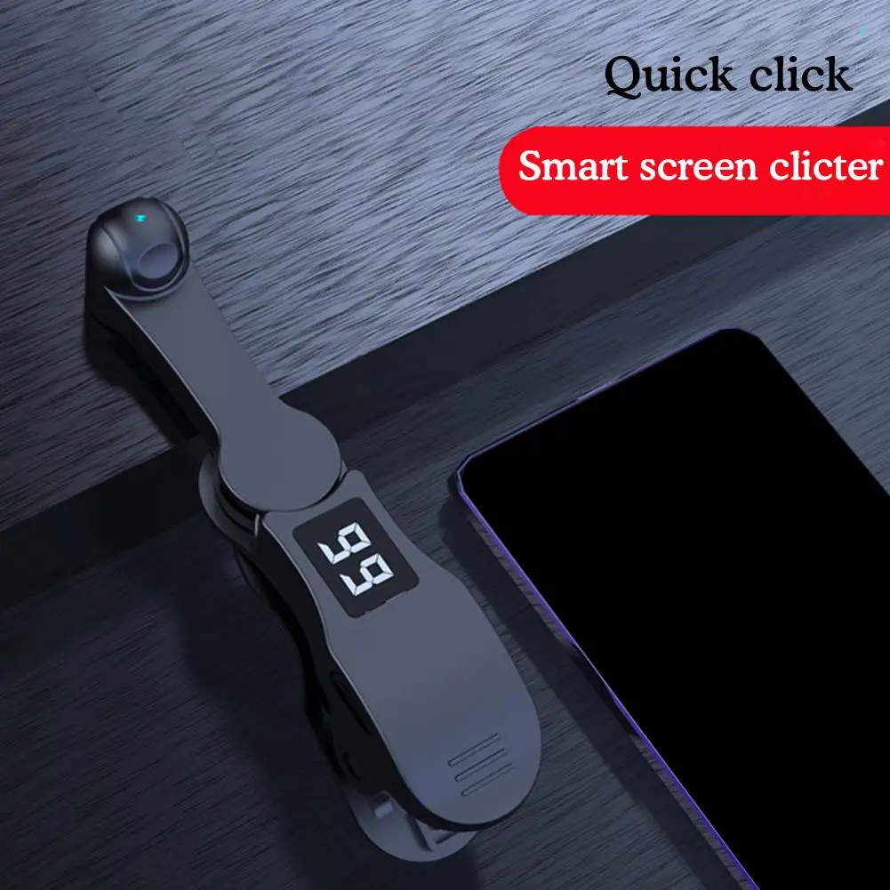 Dispositivo de clic automático de pantalla para smartphone, herramientas táctiles ajustables para juegos, aplicaciones, transmisión de video en vivo y repetidas._voghion.com