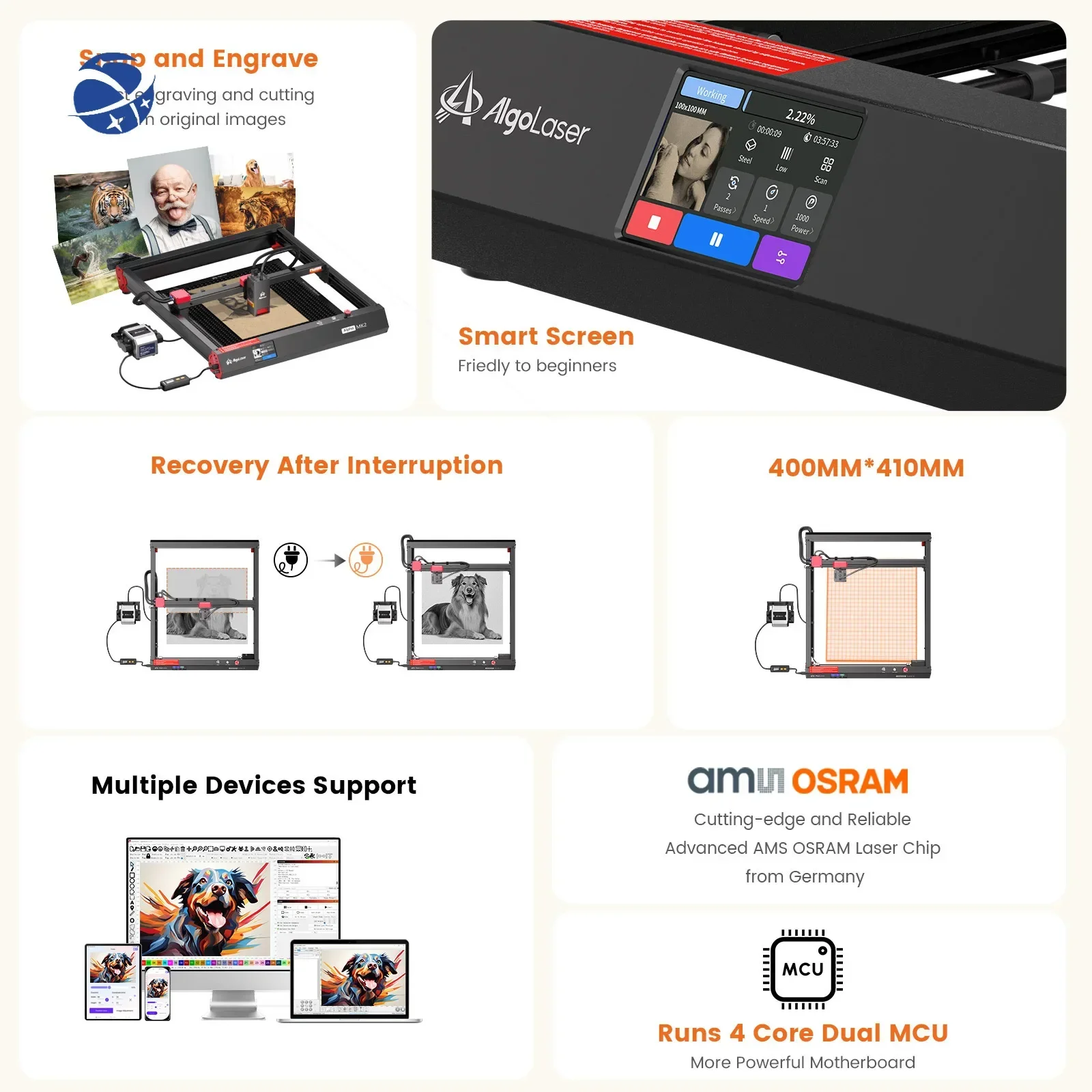 Macchina laser per incisione su metalli per incisione su vari materiali metallici