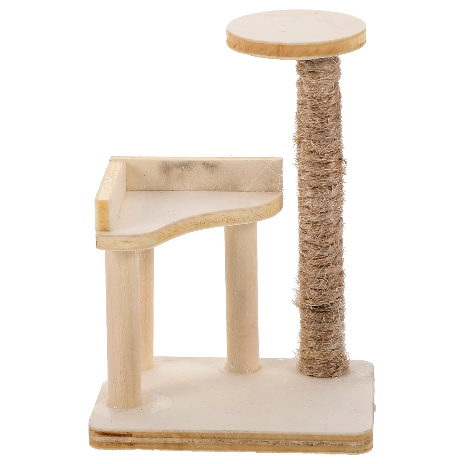 

Миниатюрная деревянная лесенка-когтеточка 1:12 для кукольного домика, реалистичный декор для маленьких домиков, мебель для питомцев, реквизит для интерьера