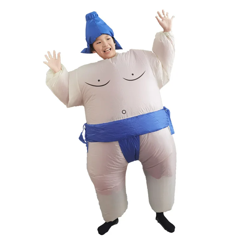 2023 Nieuwe Sumoworstelaar Kostuum Opblaasbaar Pak Opblaasoutfit Cosplay Feestjurk voor Kind en Volwassene
