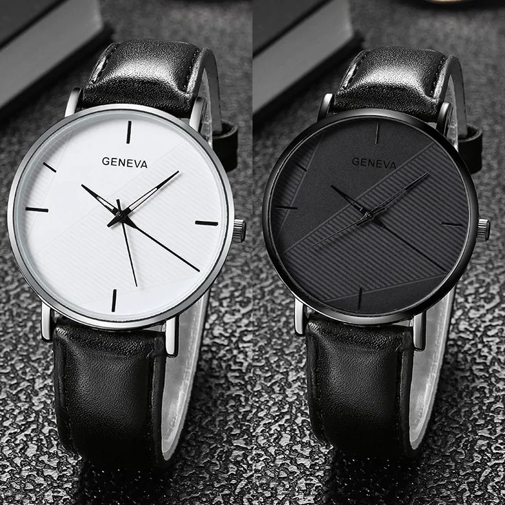 New trend hot selling simple belt men's watch, casual business personalized watch, men's watch