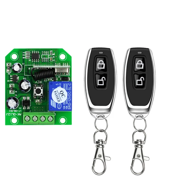 Universal  DC12V wireless remote control switch   receiver transmitter   lighting lamp delay time Stair corridor light