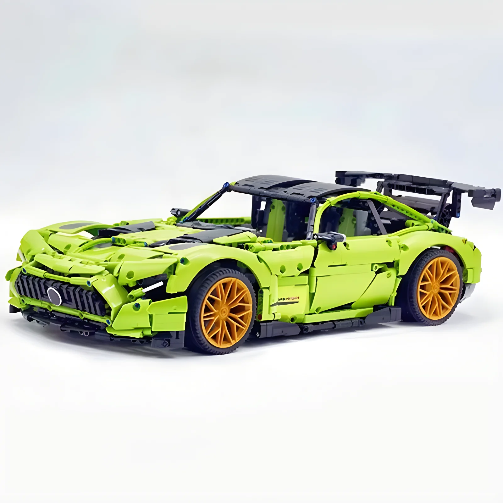 MOC Technical Supers dehors Car importer, Night Racing, Hypercar Vehicle, Brick Puzzle, Assembly Toy, Christmas Gift for Boy Kids