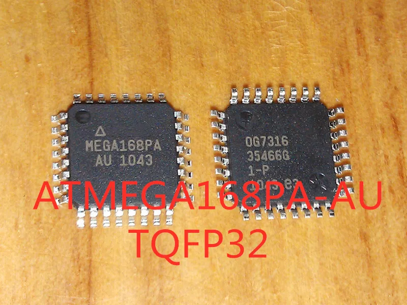 

5PCS/LOT 100% Quality ATMEGA168PA-AU MEGA168PA-AU ATMEGA168PA MEGA168PA TQFP-32 SMD 8-bit microcontroller In Stock New Original