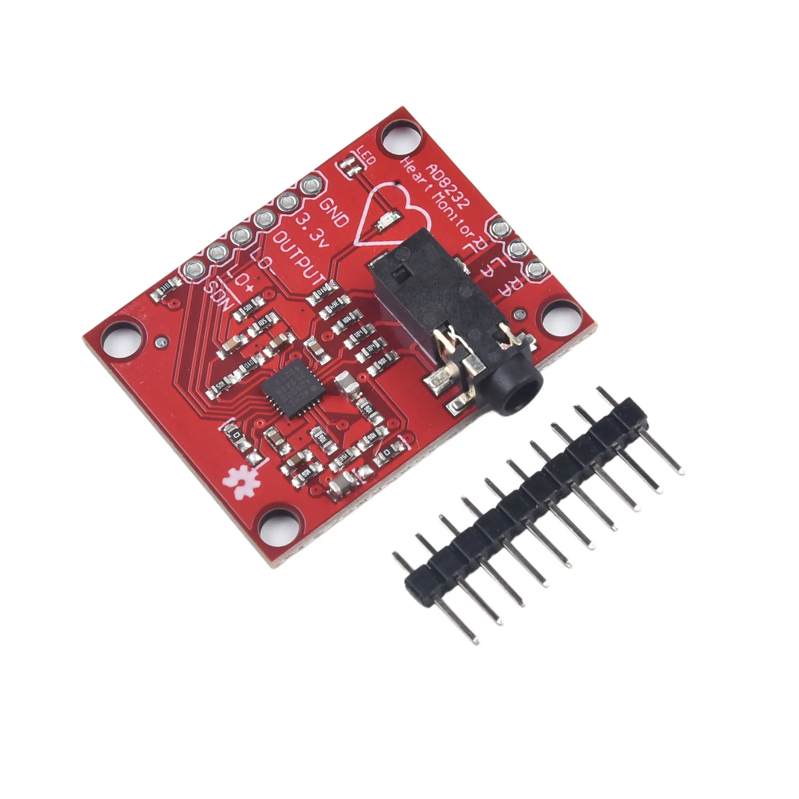 AD8232 Muscle Electrical Sensor Module Analog Raw Signal EMG Collect  For Arduino Electronic Development Kit