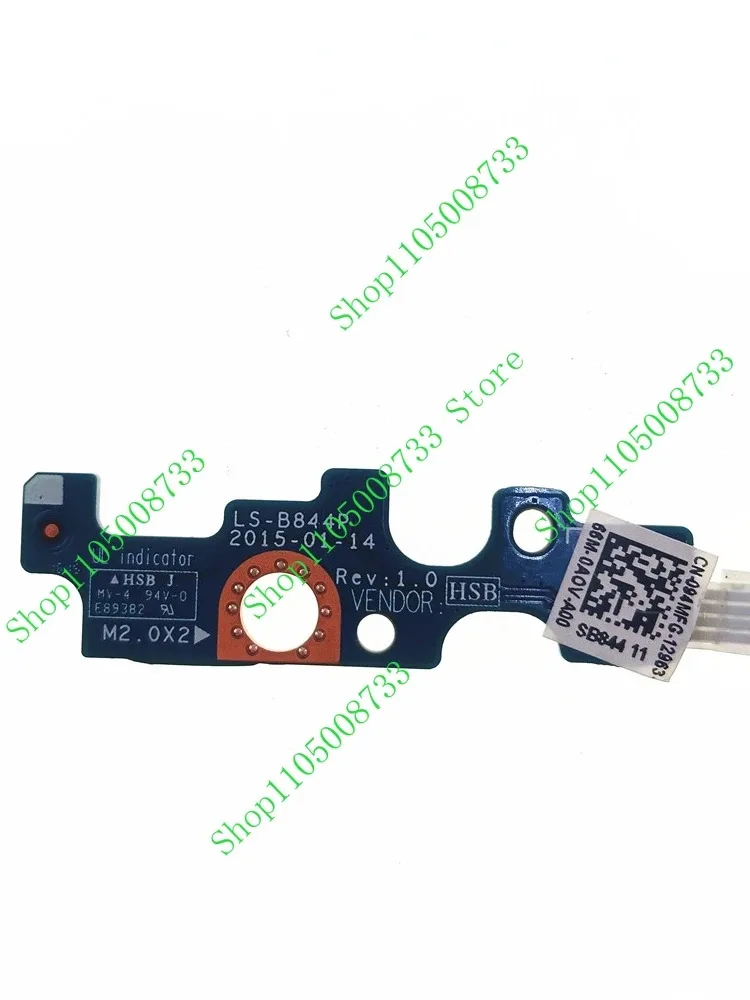 Placa de botão de alimentação do interruptor PJSE para Dell Inspiron 15 5558 5455 5458 5559 5555 5755 5759 3758 3759 5558 3558 5551 094MFG LS-B844P