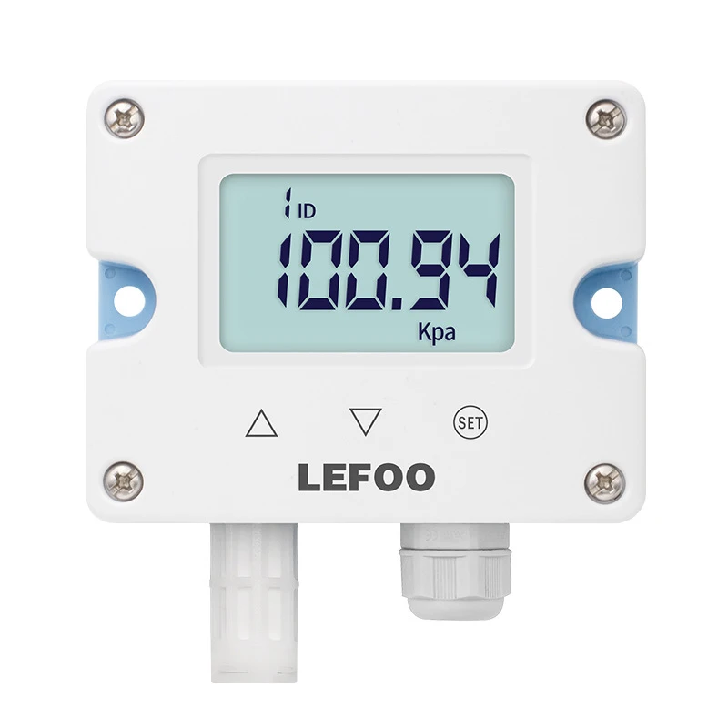 High-Precision Atmospheric Pressure Sensor Transmitter with RS485 Meteorological Monitoring Digital Display Barometer