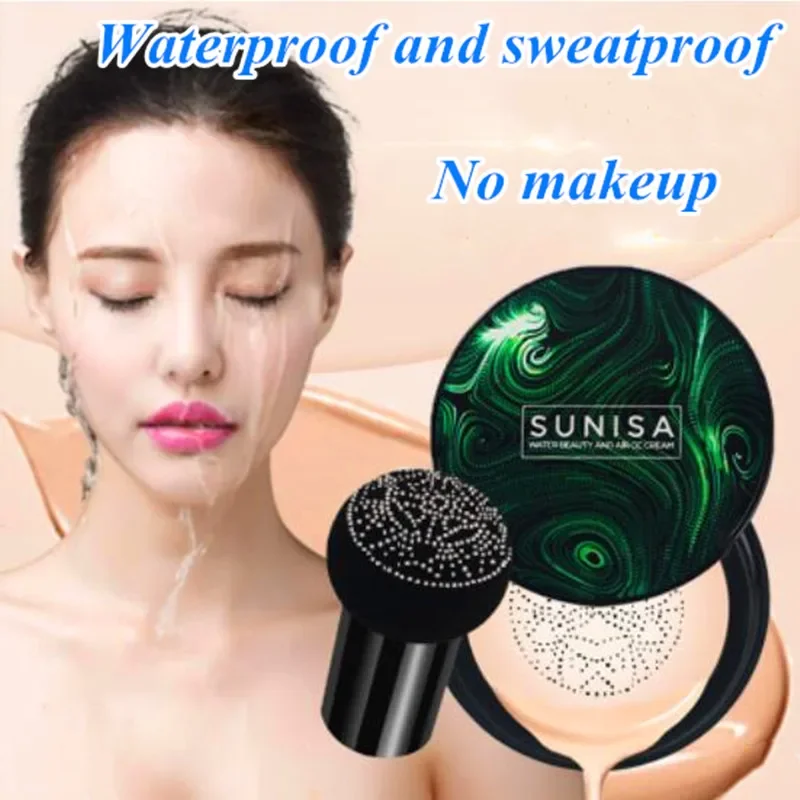 

Sdottor New Sunisa Paddestoel Hoofd Kussen Bb Cc крем, увлажняющий отбеливающий консилер, основа, водоотбеливающий косметический аксессуар