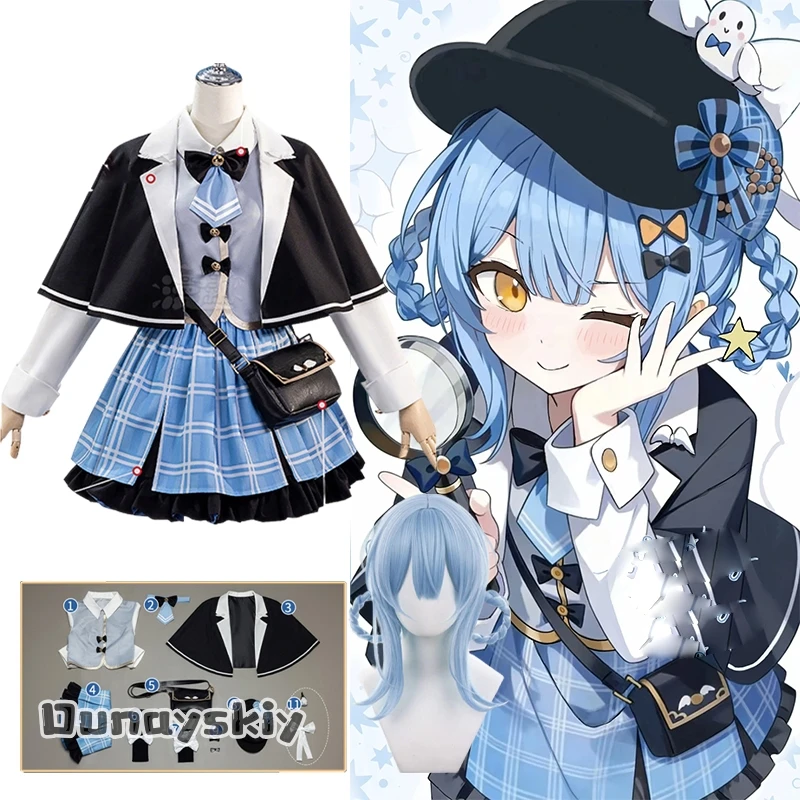 

Magical Girl Witch Trial Tachibana Sherry Cosplay Costume Lolita JK WIG Girl Uniforms Halloween Carnival Theme Party Dress Up