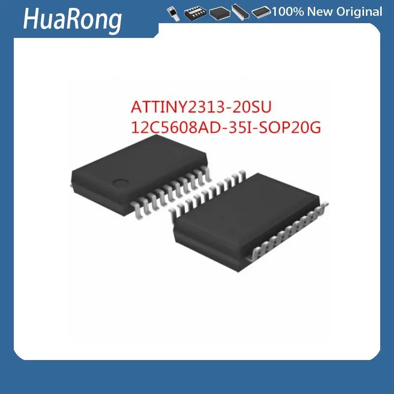 5 unids/lote ATTINY2313-20SU ATTINY2313 STC12C5608AD STC12C5608AD-35I-SOP20G STC12C5608AD-35I-SOP20 SOP20
