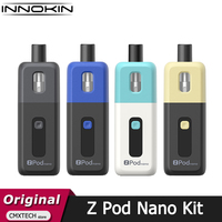 Original Innokin Z Pod Nano Kit 700mAh Battery 15W Vape with 2ml Cartridge 0.8/1.2ohm Adjustable Airflow E-Cigarette Vaping