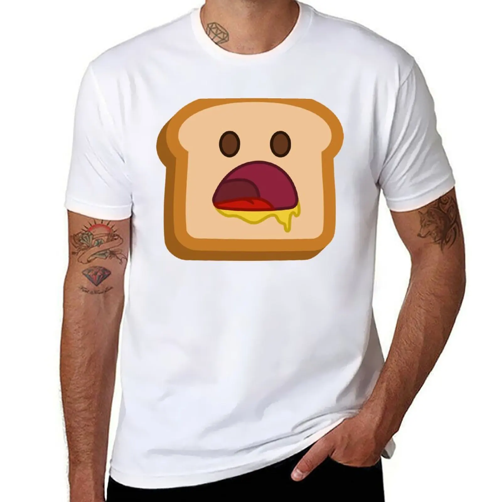 

Toast T-Shirt t shirts for man cotton funny t shirts for man pack white T-Shirt