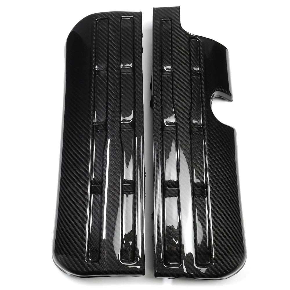 For Dodge Challenger Charger Durango Ram Grand Cherokee Trackhawk Wrangler SRT Hellcat Hemi Engine Engine Cover Carbon Fiber