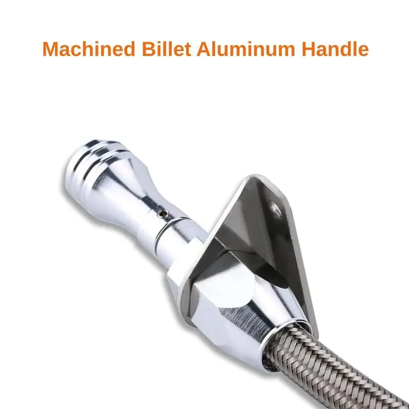 Precision Firewall Mount Transmission Dipstick Stainless Steel Tube For GM 4L80e 4L60e SBC BBC Th350 Th400 Turbo 700R4