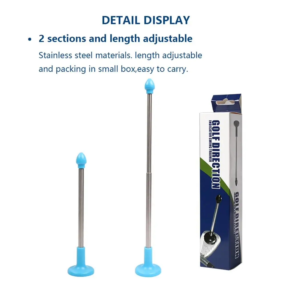 Golf Magnet Lie Angle Tool Direction Indicator Sports Alignment Correction Training Aid Rod for Beginner Profession