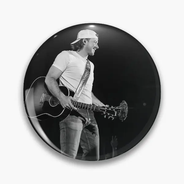 Cool Guitar Smile Soft Button Pin para Mulheres, Roupas, Broche de desenhos animados, Chapéu, Lapel Pin, Colarinho, Decoração engraçada, Metal Badge, Lover Gift