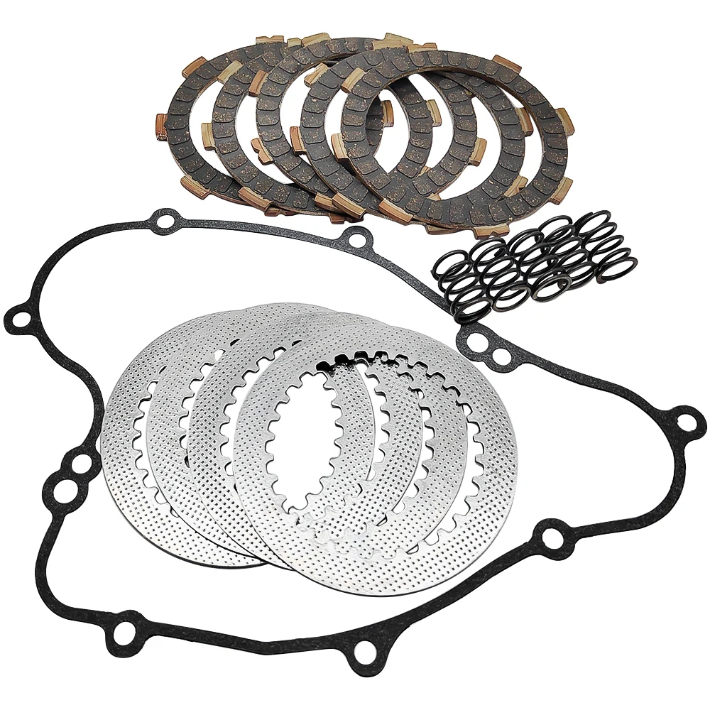 Clutch Kit Heavy Duty Springs and Cover Gasket Compatible for KX 65 KX65 2000-2015 2016 2017 2018 2019 2020 2021