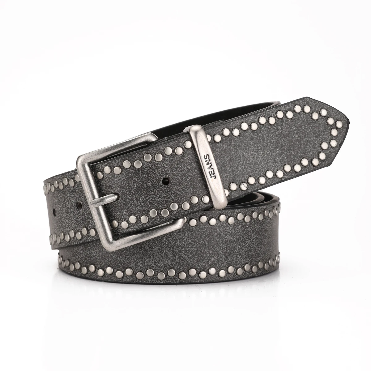 Ein Western-Style PU-Ledergürtel für Damen und Herren, ein Klassischer und Lässiger Retro-Gürtel – Detail 6