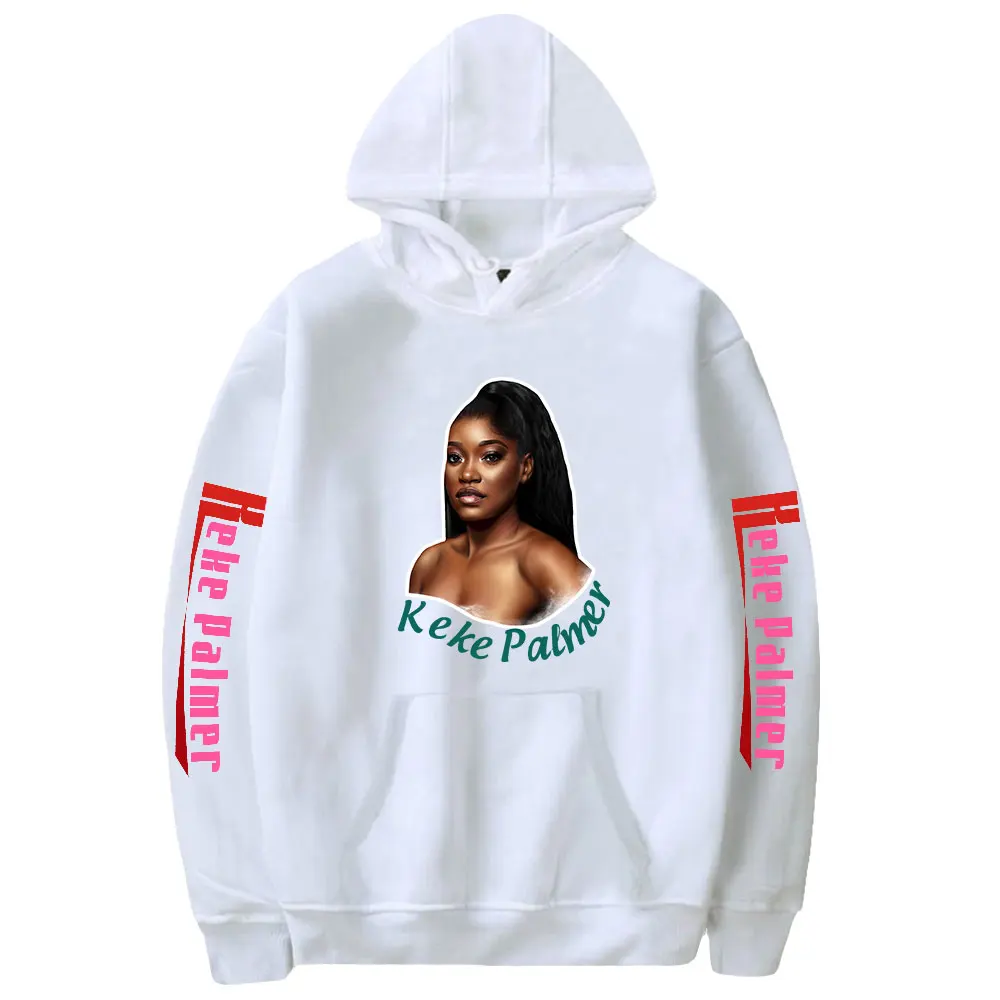 Keke Palmer Hoodie Unisex Long Sleeve Women Men Sweatshirt Casual Style American Pop Star Fashion Clothes