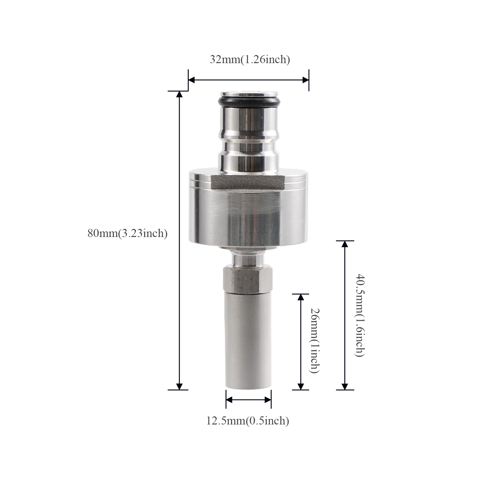 Ball Lock Cap Diffusion Stone Oxygenation & Carbonation Stone 2 Micron Wort Fermenting Oxygenation & Aeration Equipment Homebrew - view 4