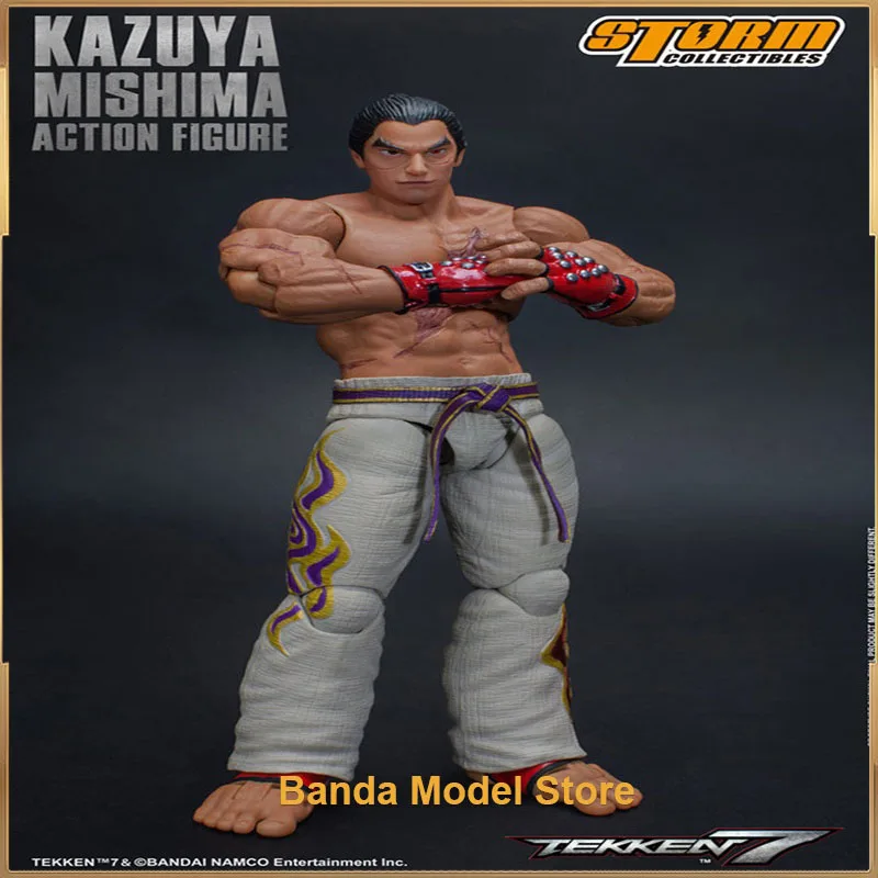 Original Storm Toys 1/12 Male Soldier Tekken7 Kazuya Mishima Original Edition 6'' Action Figure Model Collection Toys In Stock