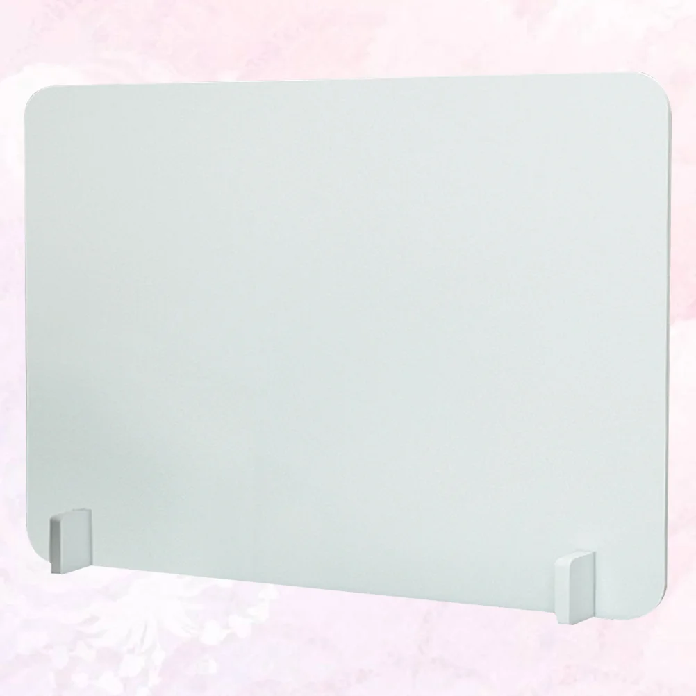 Partition Board Return to Work ใหม่โรงเรียนห้องรับประทานอาหารเดสก์ท็อปสเปรย์ Guard Partition Board (40 ซม.x 40 ซม.)