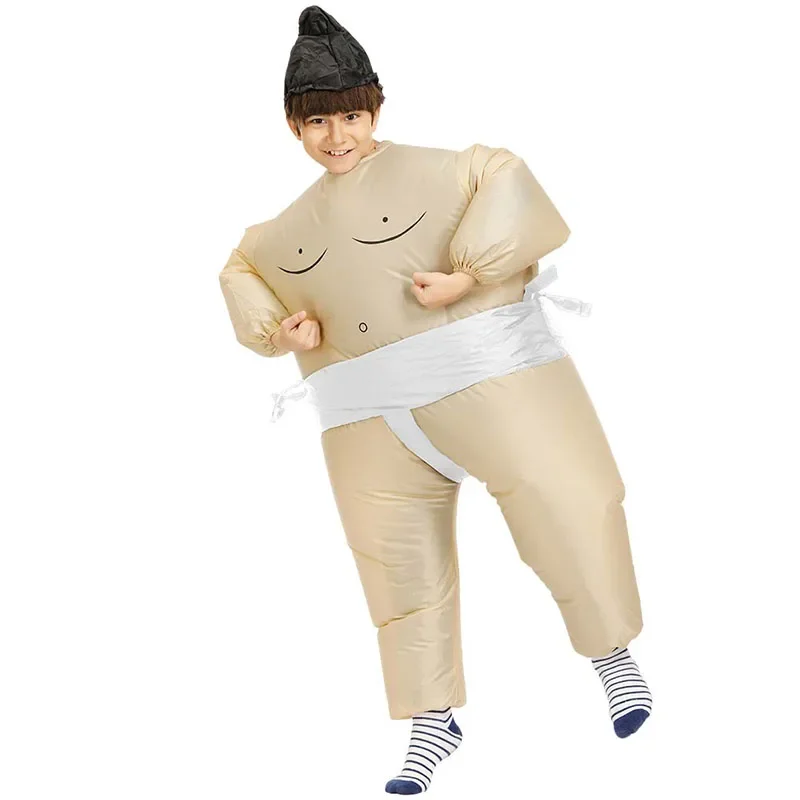 Halloween Cosplay Costumes Sumo Fighter Inflatable Christmas Wrestling Party Role Play Dress Up for Kids and Adult