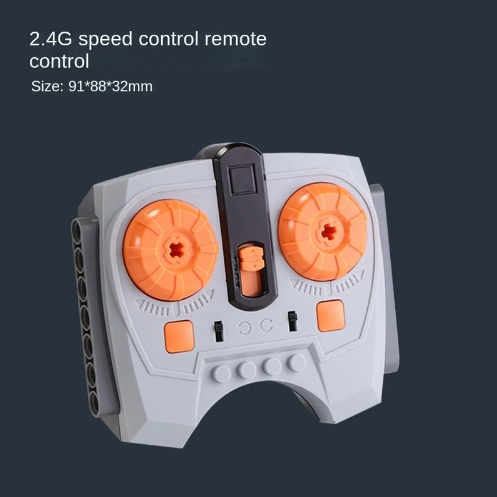 Bloques de construcción PF MOC 2,0 versión mejorada funciones de potencia piezas de Motor técnico DIY controlador receptor de servomotor gris/rojo