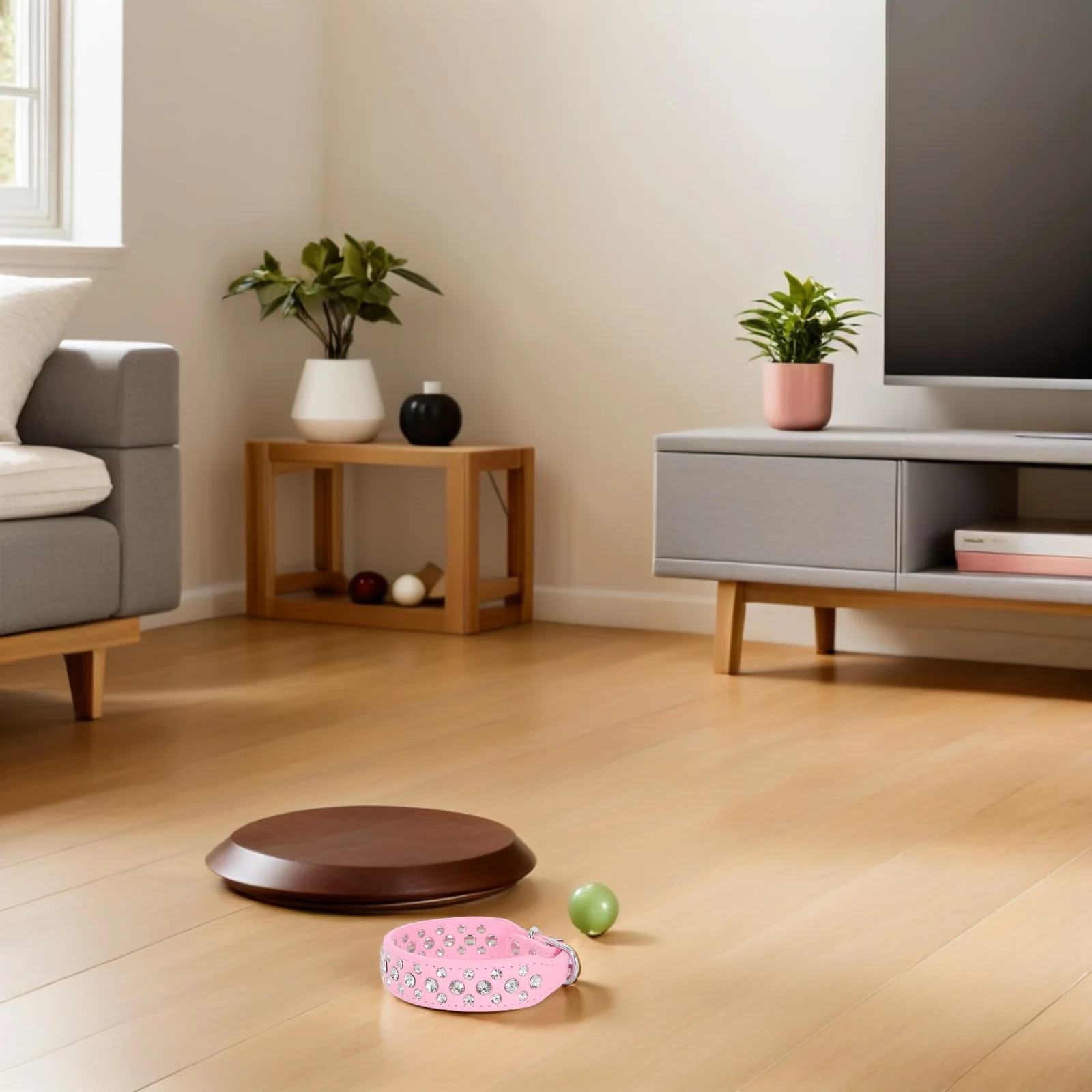 

Pet Rhinestone Necklace Crystal Puppy Collar Bling Dog Cute Small Sparkly for Dogs