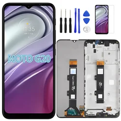 For Motorola Moto G20 XT2128-1 XT2128-2 LCD Touch Screen Digitizer Display Replacement 6.5