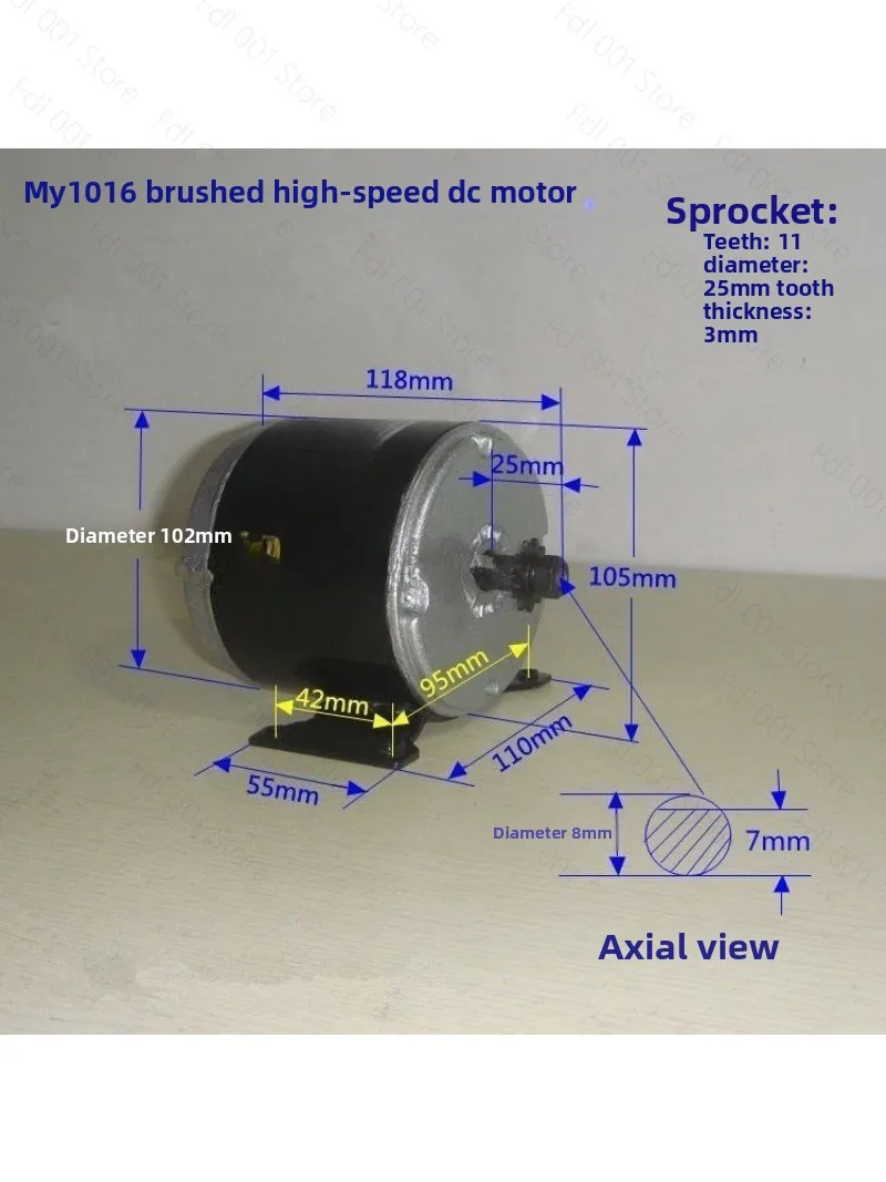 For Leaf manufacturer straight 12v36v24V350w little dolphin electric vehicle motor, electric scooter motor
