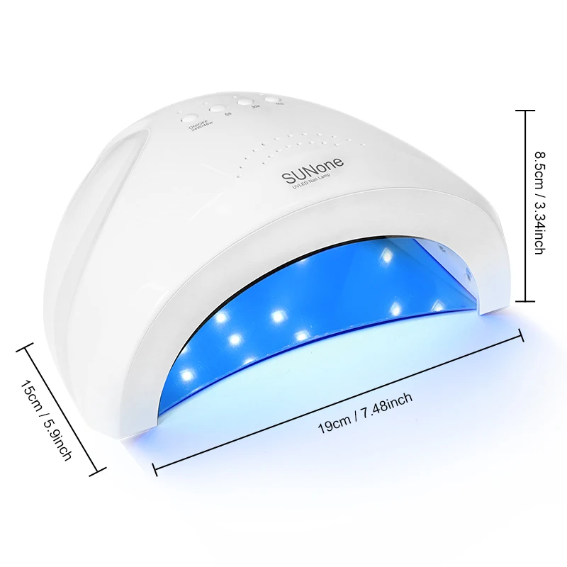 Professional Nail Lamp LED Manicure UV Lamp Nail Dryer for UV Gel LED Gel Nail Machine Smart Sensor USB Plug