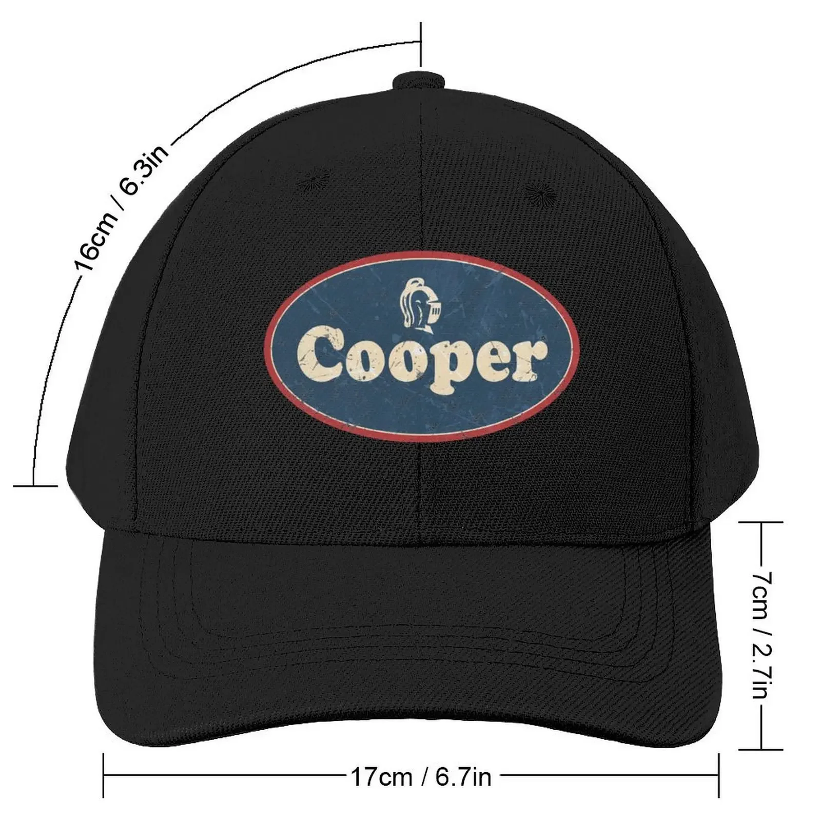 Cooper Retro Tires Baseball Cap Horse Hat Sun Cap Cosplay Hat Luxury Brand For Girls Men's