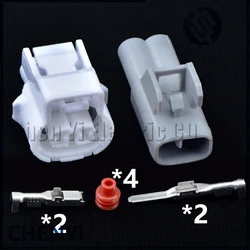 5 sets 2 Pin auto waterproof electric wiring harness cable connector 90980-11250 oil distributor socket plug For Toyota