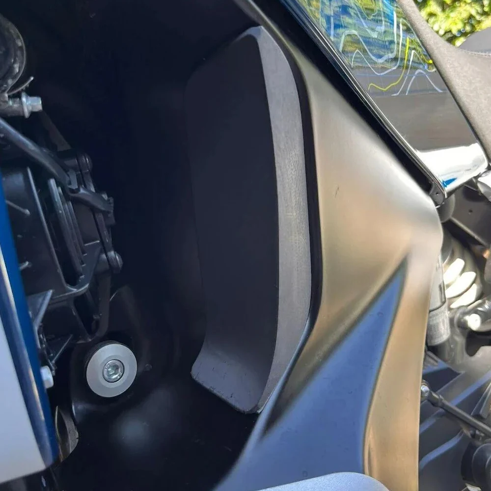 Motorcycle Radiator Airflow Air Deflectors For Husqvarna Norden 901 Norden901 Motorcycle Cooling System Guide Wind Plate